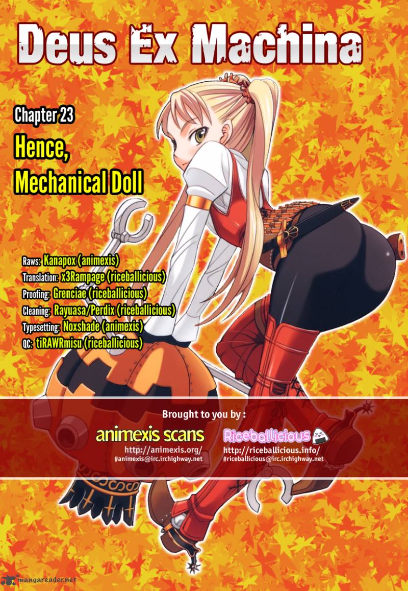 Deus Ex Machina 23 1