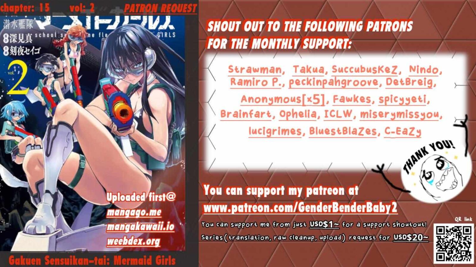 Gakuen Sensuikan Tai Mermaid Girls 15 1