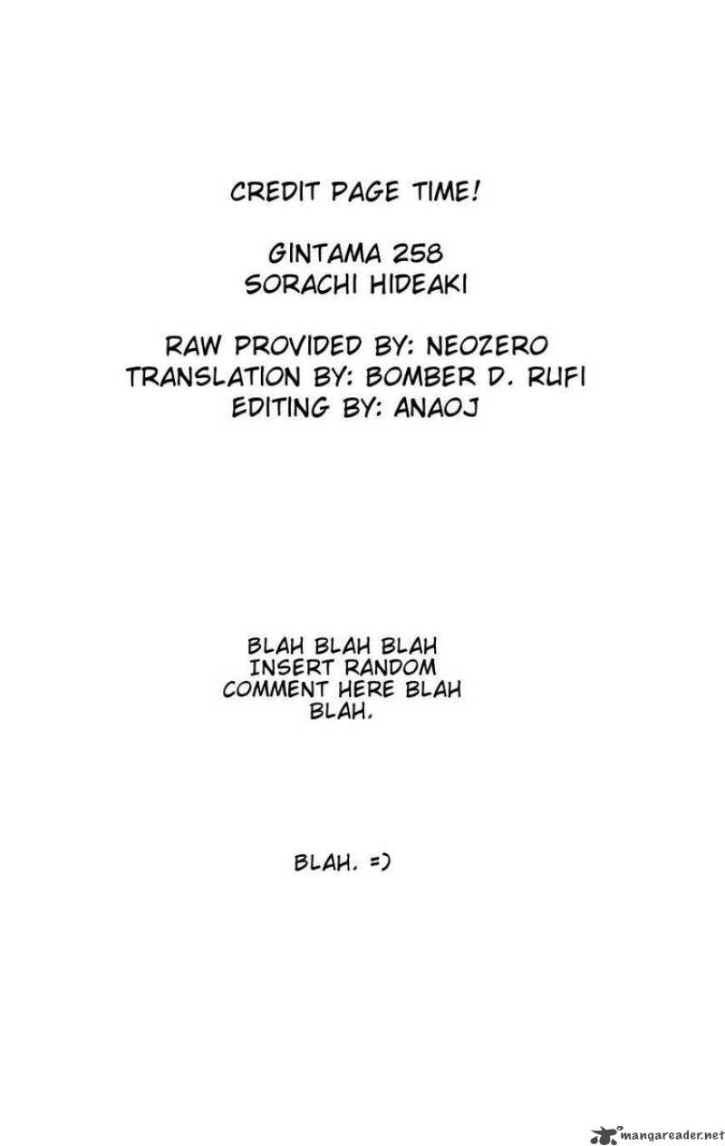 Gintama 258 21