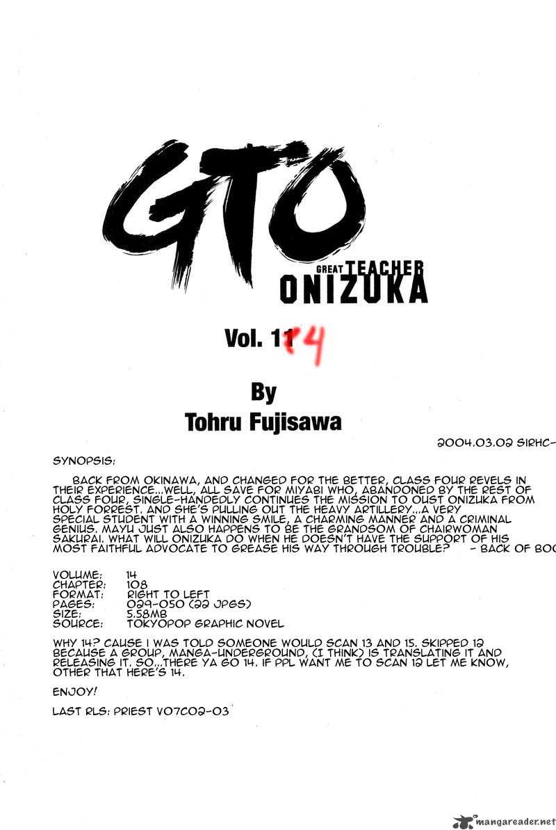 Great Teacher Onizuka 108 1