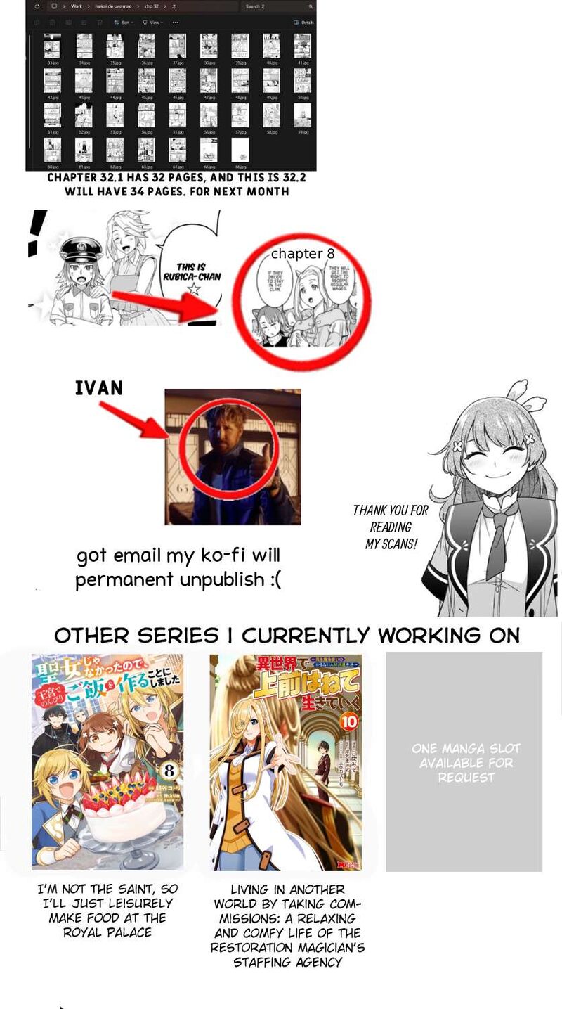 Isekai De Uwamae Hanete Ikiteiku Saisei Mahotsukai No Yuru Fuwa Jinzai Haken Seikatsu 32a 33