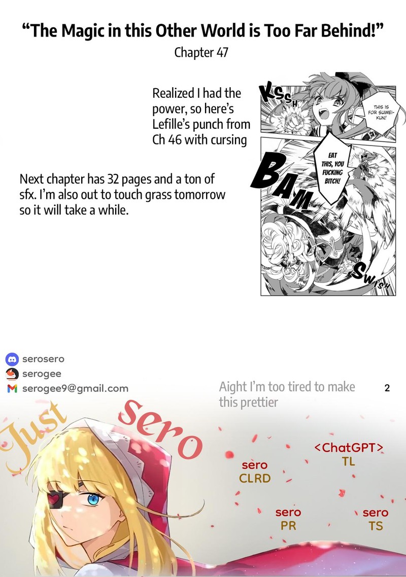 Isekai Mahou Wa Okureteru 47 22