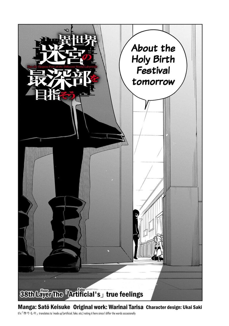 Isekai Meikyuu No Saishinbu O Mezasou 38 3