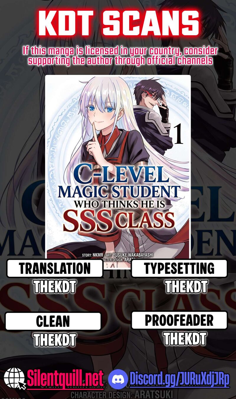 Jibun Wo Sss Kyuu Da To Omoikonde Iru C Kyuu Majutsu Gakusei 6 1