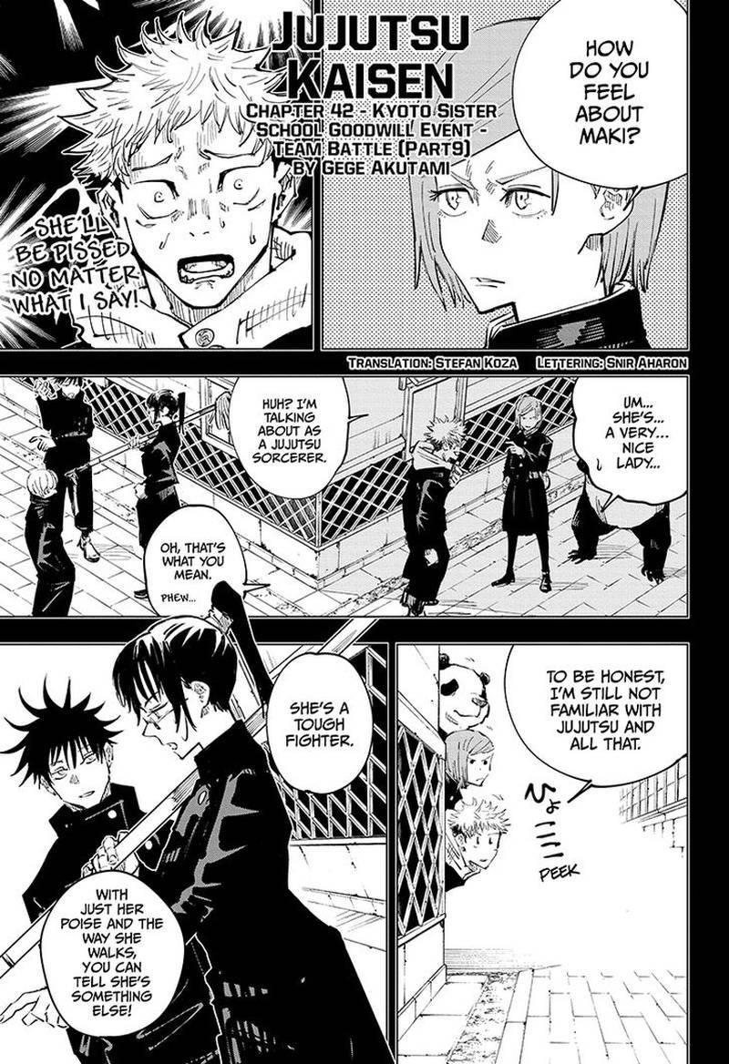 Jujutsu Kaisen 42 1