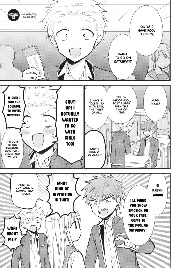Kao Ni Denai Kashiwada San To Kao Ni Deru Ota Kun 91 2