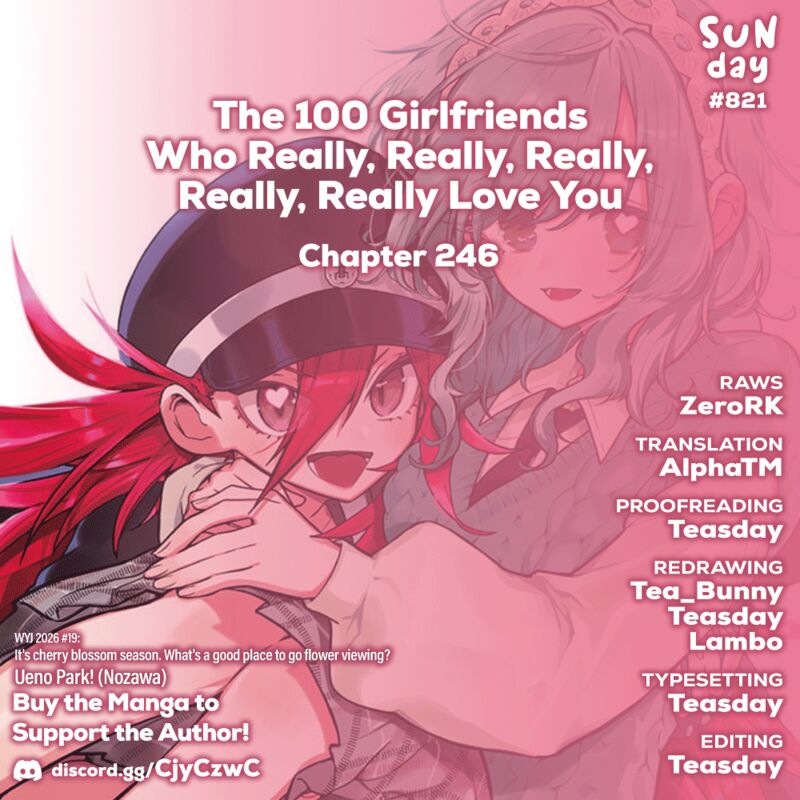 Kimi No Koto Ga Daidaidaidaidai Suki Na 100 Nin No Kanojo 246 1