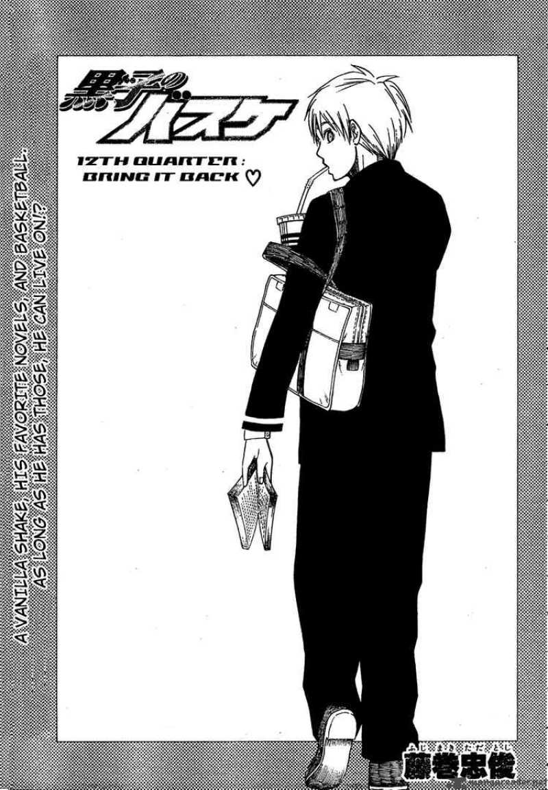 Kuroko No Basket 12 3