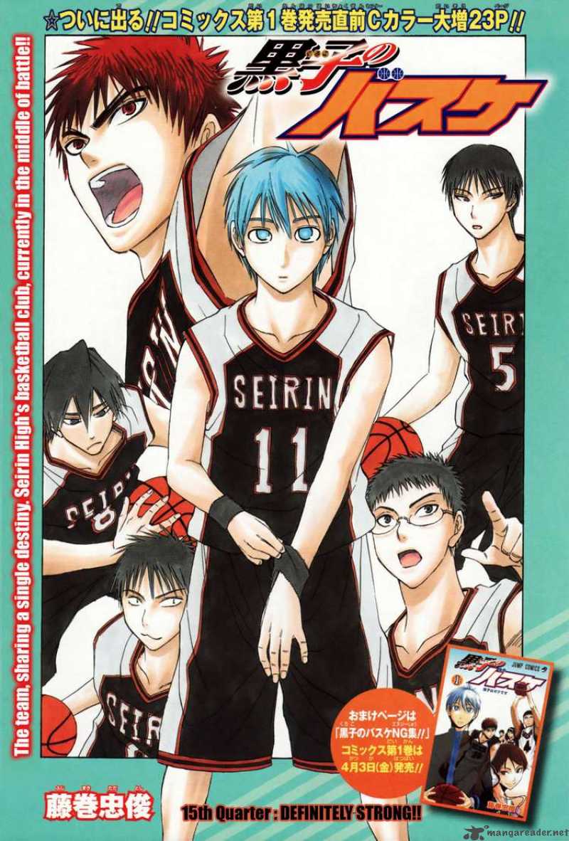 Kuroko No Basket 15 1