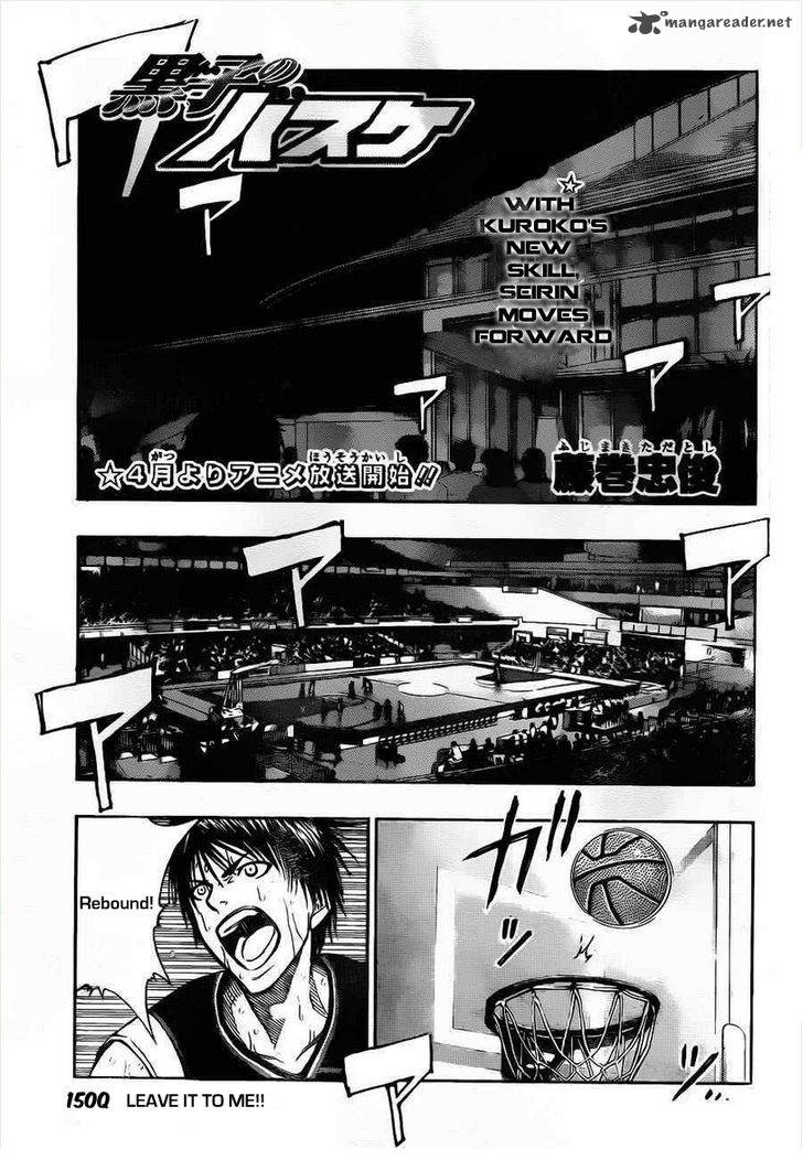 Kuroko No Basket 150 1