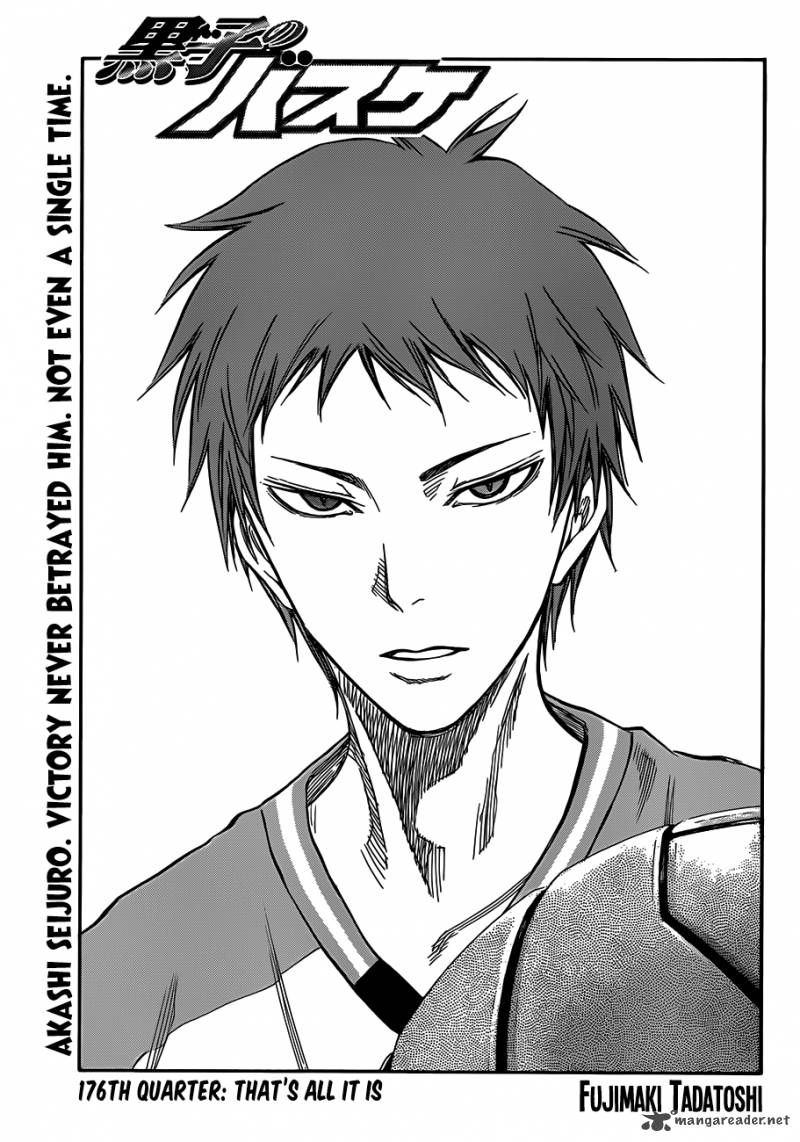 Kuroko No Basket 176 1