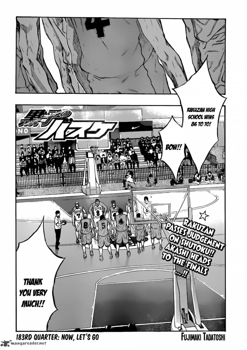 Kuroko No Basket 183 4