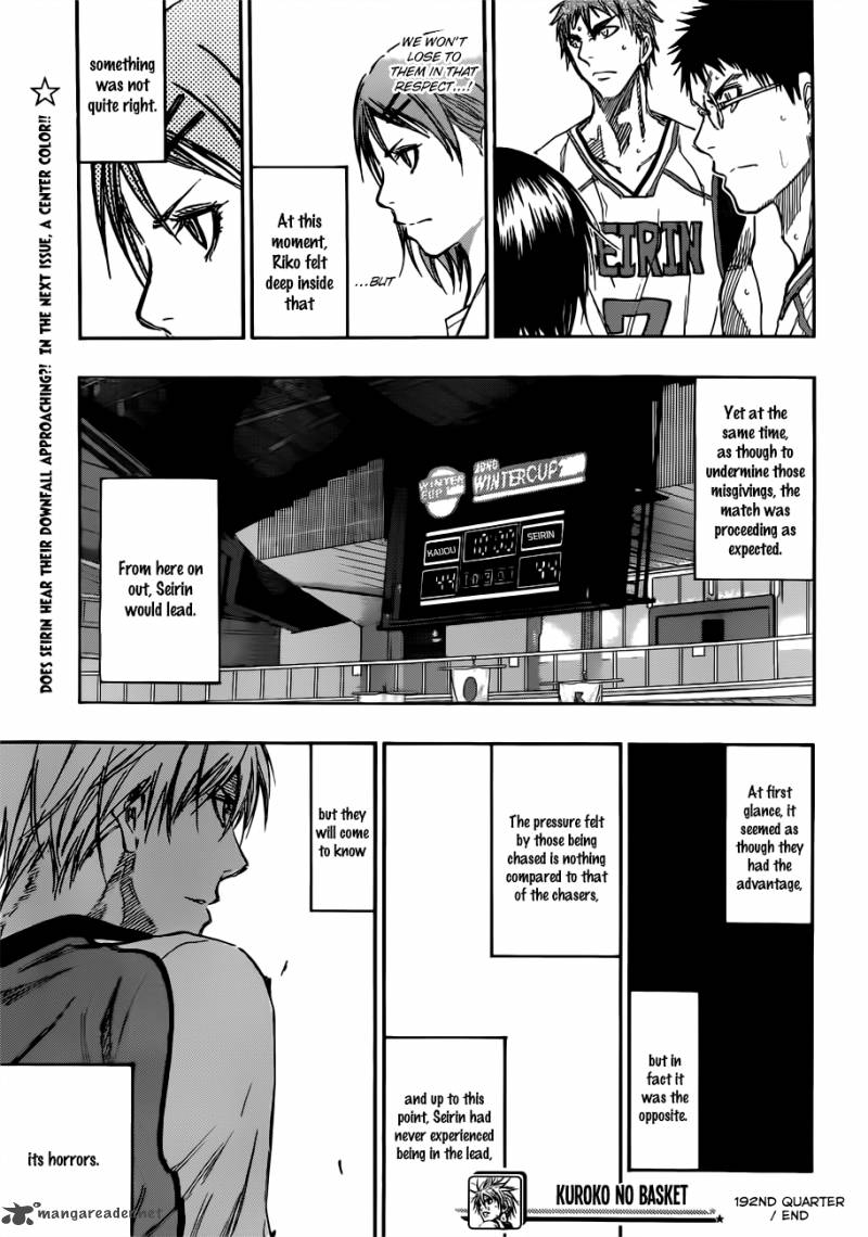 Kuroko No Basket 192 21