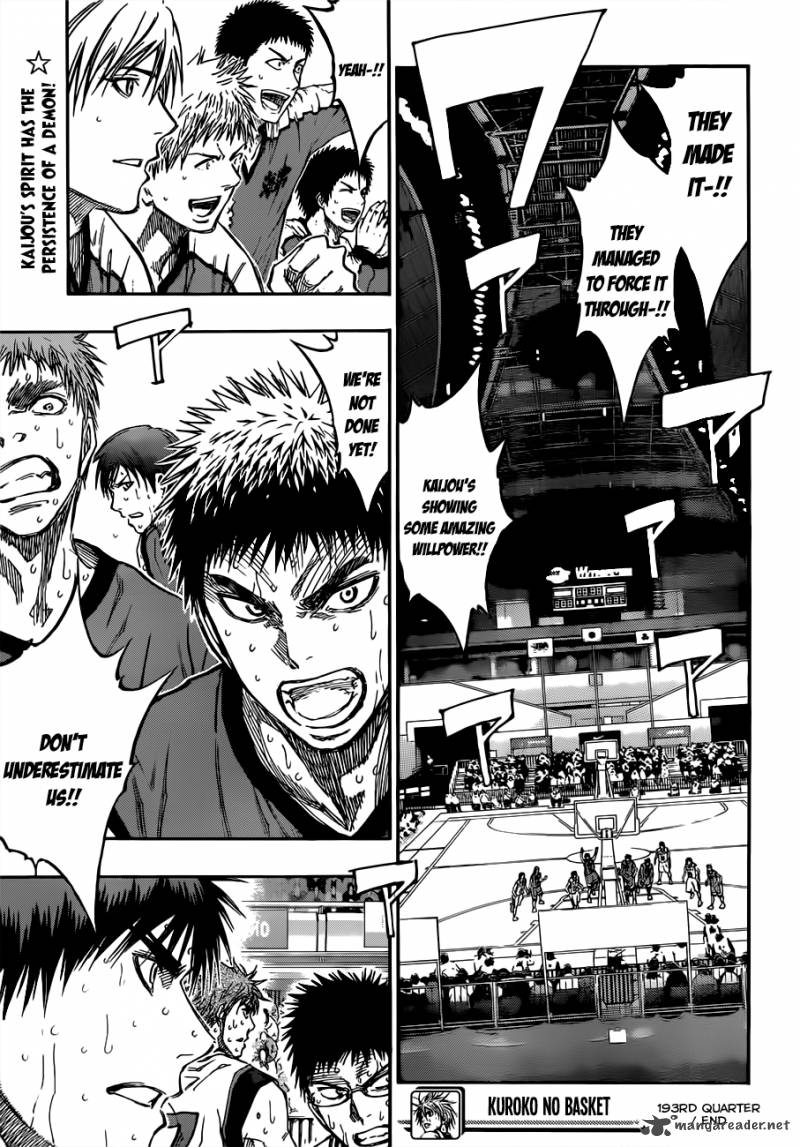 Kuroko No Basket 193 21