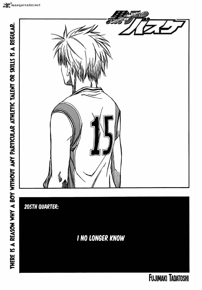 Kuroko No Basket 205 1