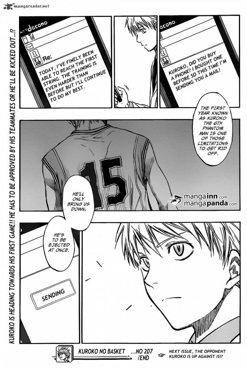 Kuroko No Basket 207 18