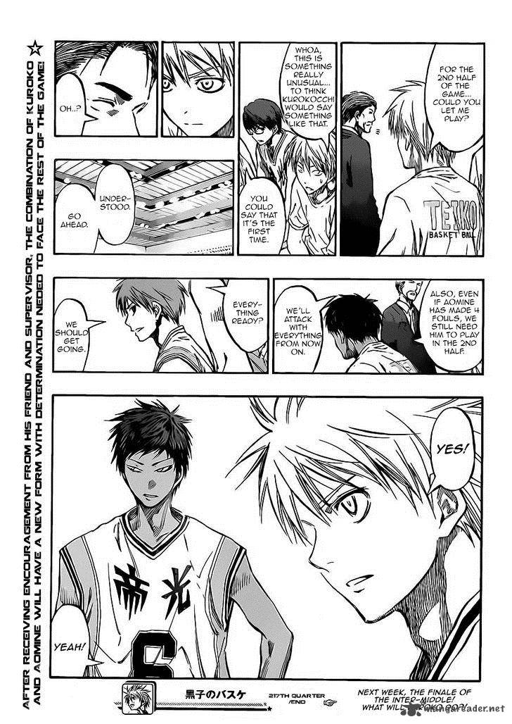 Kuroko No Basket 217 20