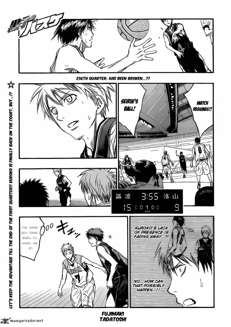 Kuroko No Basket 236 3