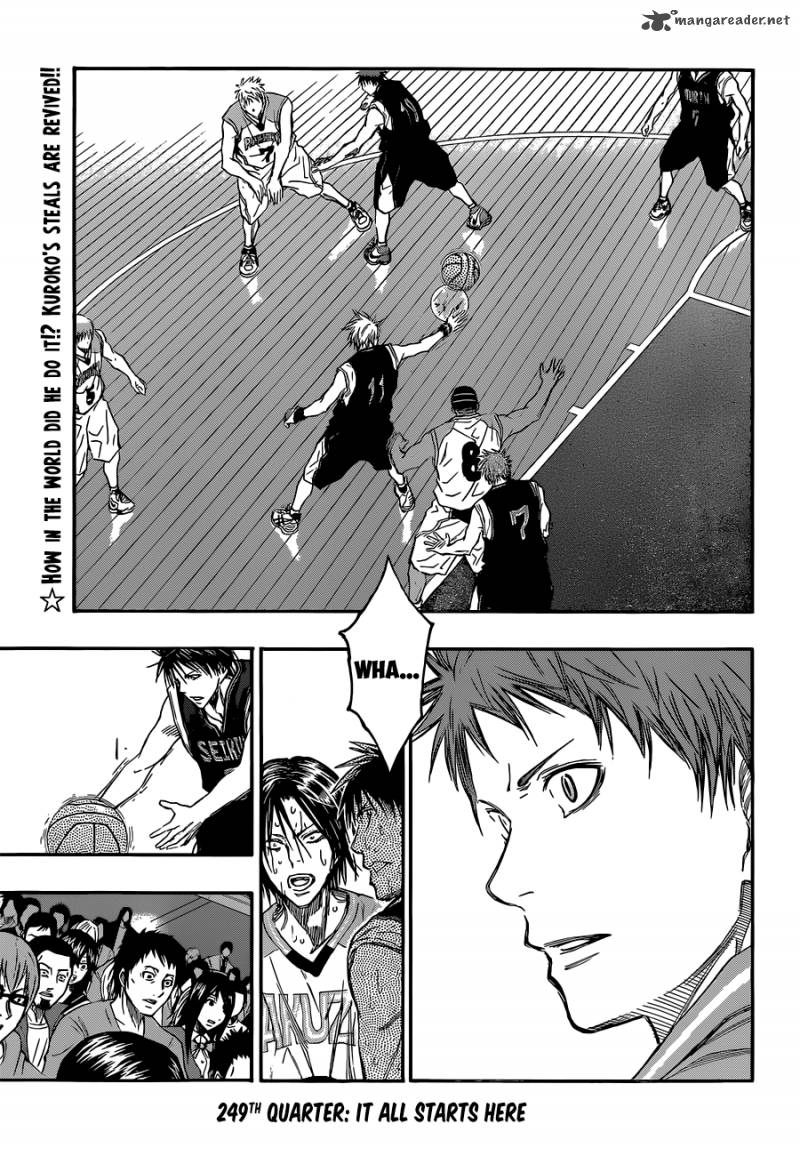 Kuroko No Basket 249 4