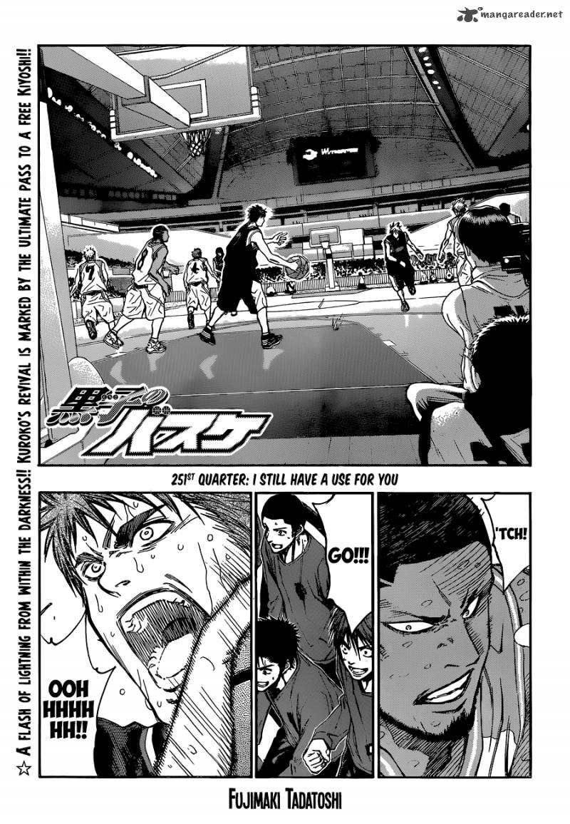 Kuroko No Basket 251 1