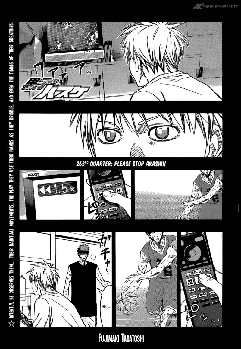 Kuroko No Basket 263 1