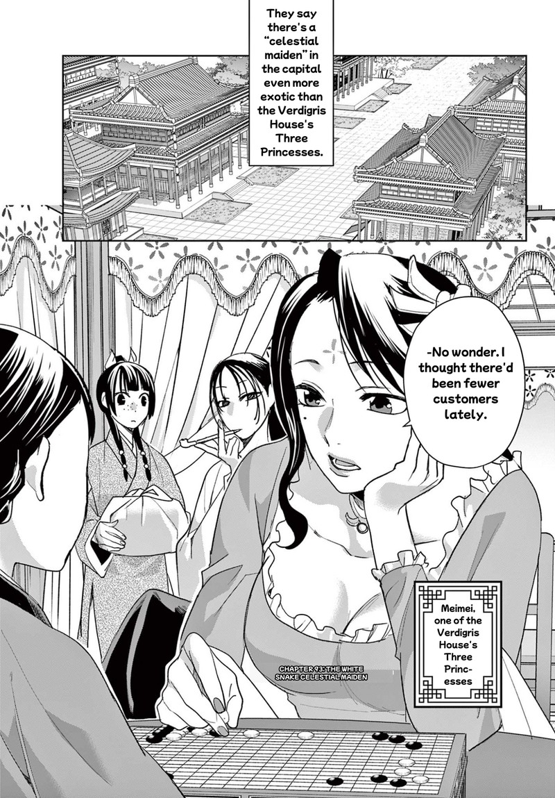 Kusuriya No Hitorigoto Maomao No Koukyuu Nazotoki Techou 93a 1