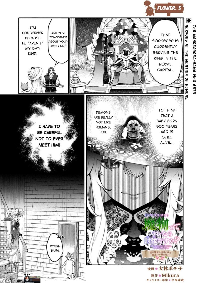 Mandragora Tte Baretara Toubatsu Desu Ka Hana No Majo No Hohoemi Wa Kanchigai No Tane O Maku 5 3