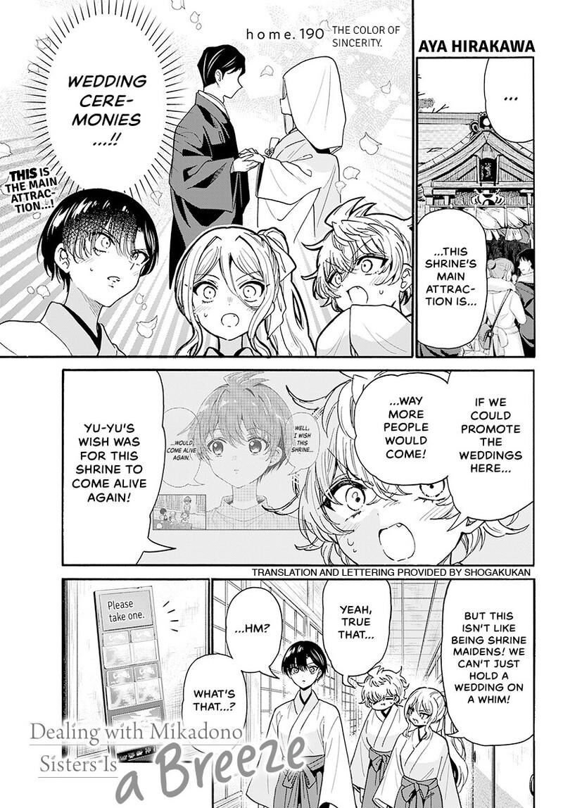 Mikadono Sanshimai Wa Angai Choroi 190 2