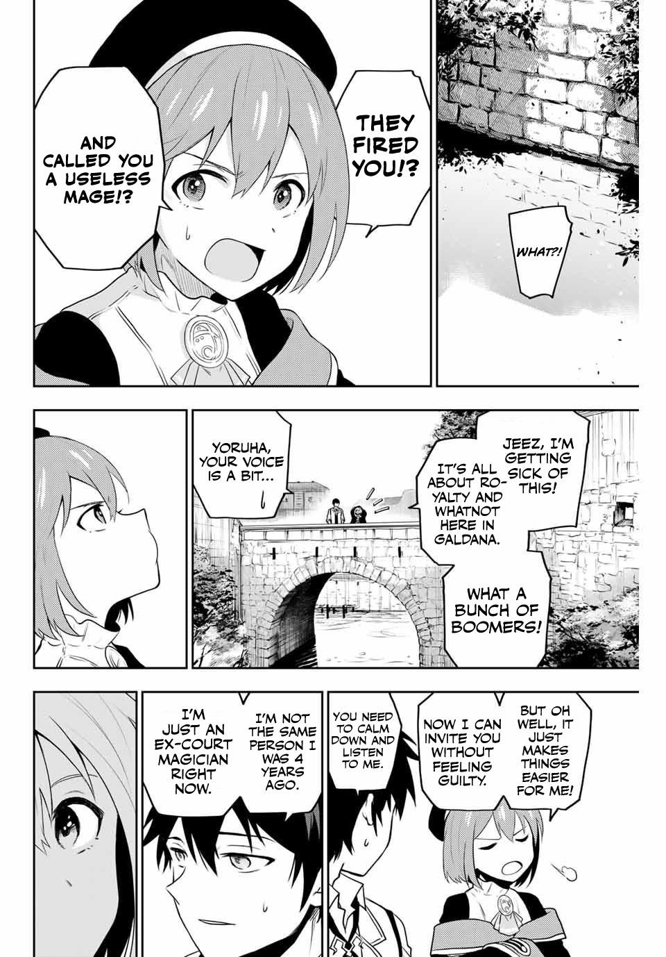 Mikata Ga Yowasugite Hojo Mahou Ni Tesshiteita Kyuutei Mahoushi Tsuihou Sarete Saikyou Wo Mezashimasu 1 27