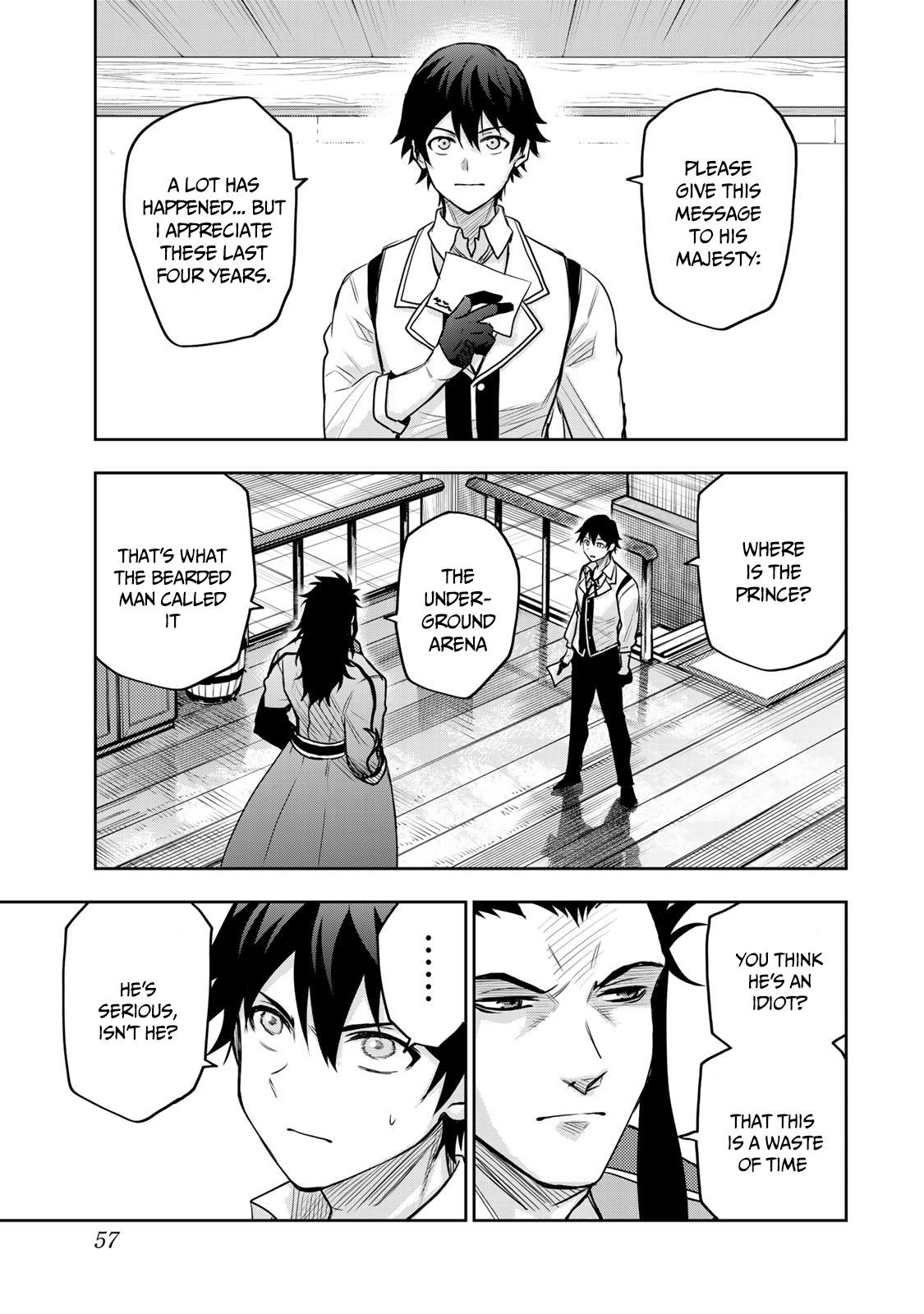 Mikata Ga Yowasugite Hojo Mahou Ni Tesshiteita Kyuutei Mahoushi Tsuihou Sarete Saikyou Wo Mezashimasu 22 7
