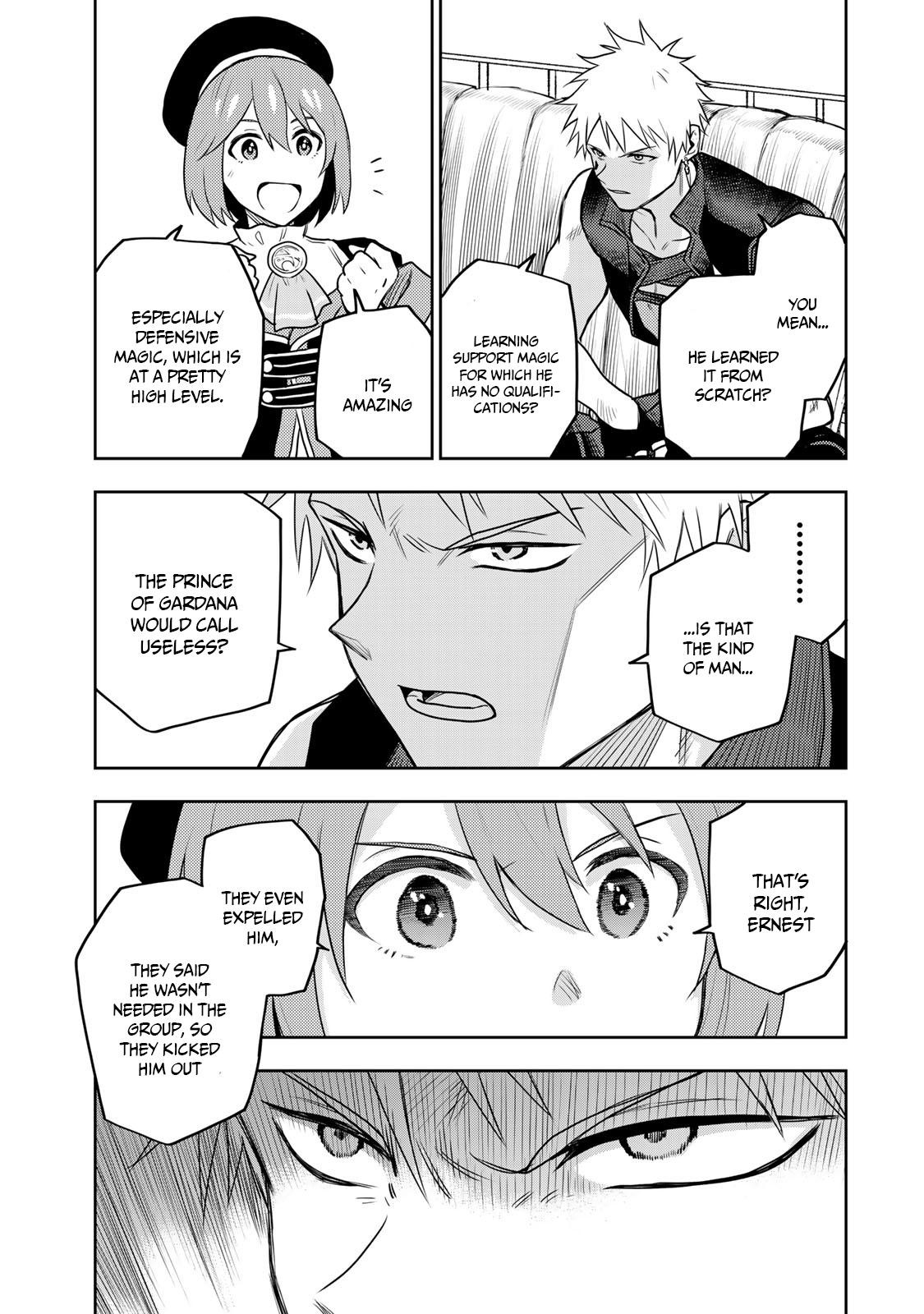Mikata Ga Yowasugite Hojo Mahou Ni Tesshiteita Kyuutei Mahoushi Tsuihou Sarete Saikyou Wo Mezashimasu 5 11