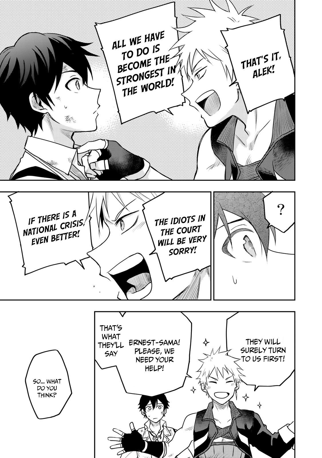 Mikata Ga Yowasugite Hojo Mahou Ni Tesshiteita Kyuutei Mahoushi Tsuihou Sarete Saikyou Wo Mezashimasu 5 17