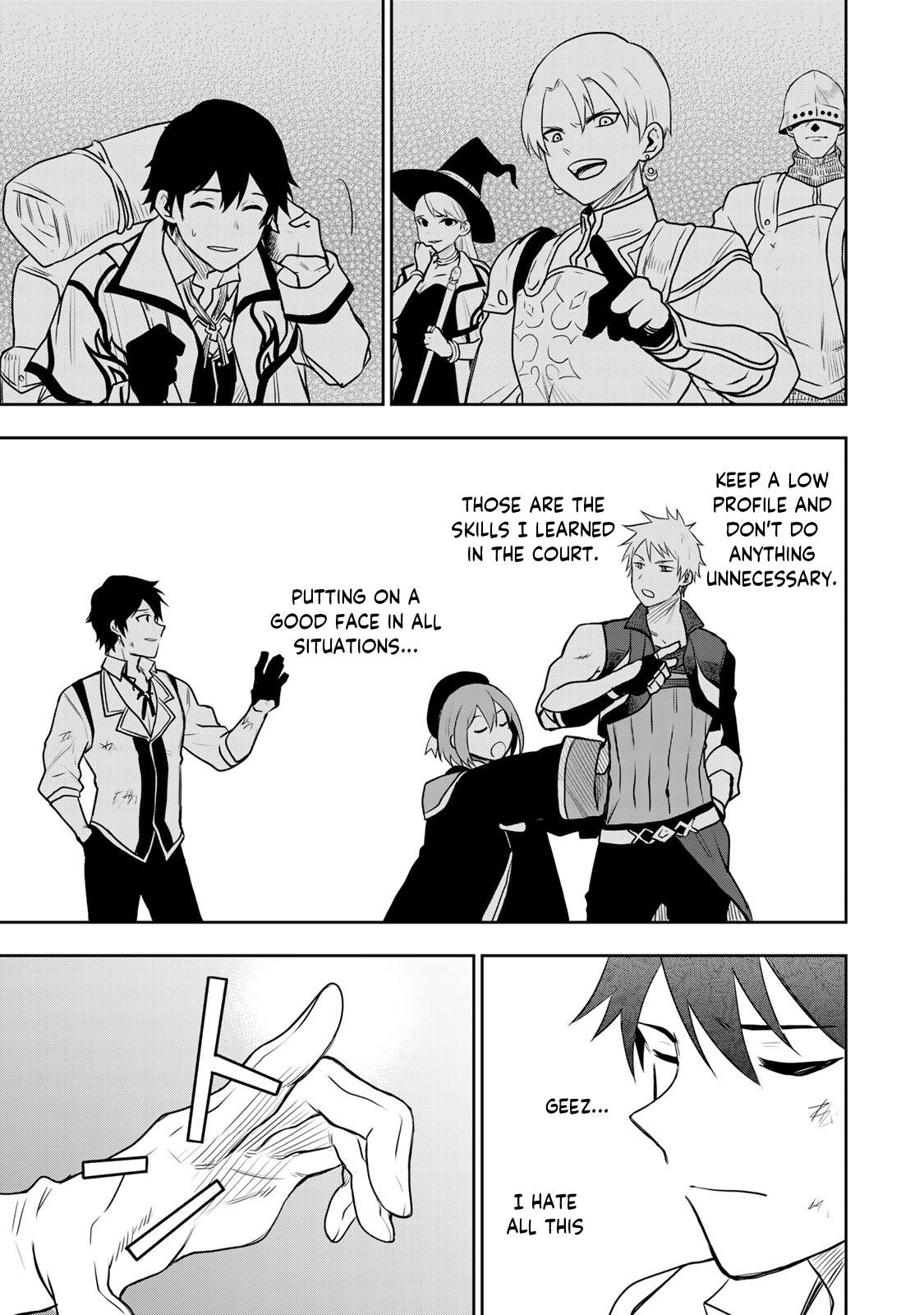 Mikata Ga Yowasugite Hojo Mahou Ni Tesshiteita Kyuutei Mahoushi Tsuihou Sarete Saikyou Wo Mezashimasu 6 5