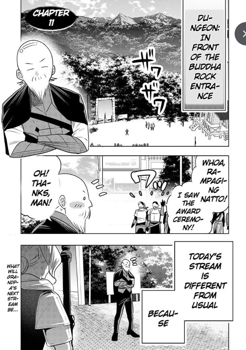 Moto Tansakusha No OjIIchan Mago Ni Segama Rete Dungeon Haishin Wo Hajimeta N Ja Ga Naze Ka Bazuri Ottawai 11 1