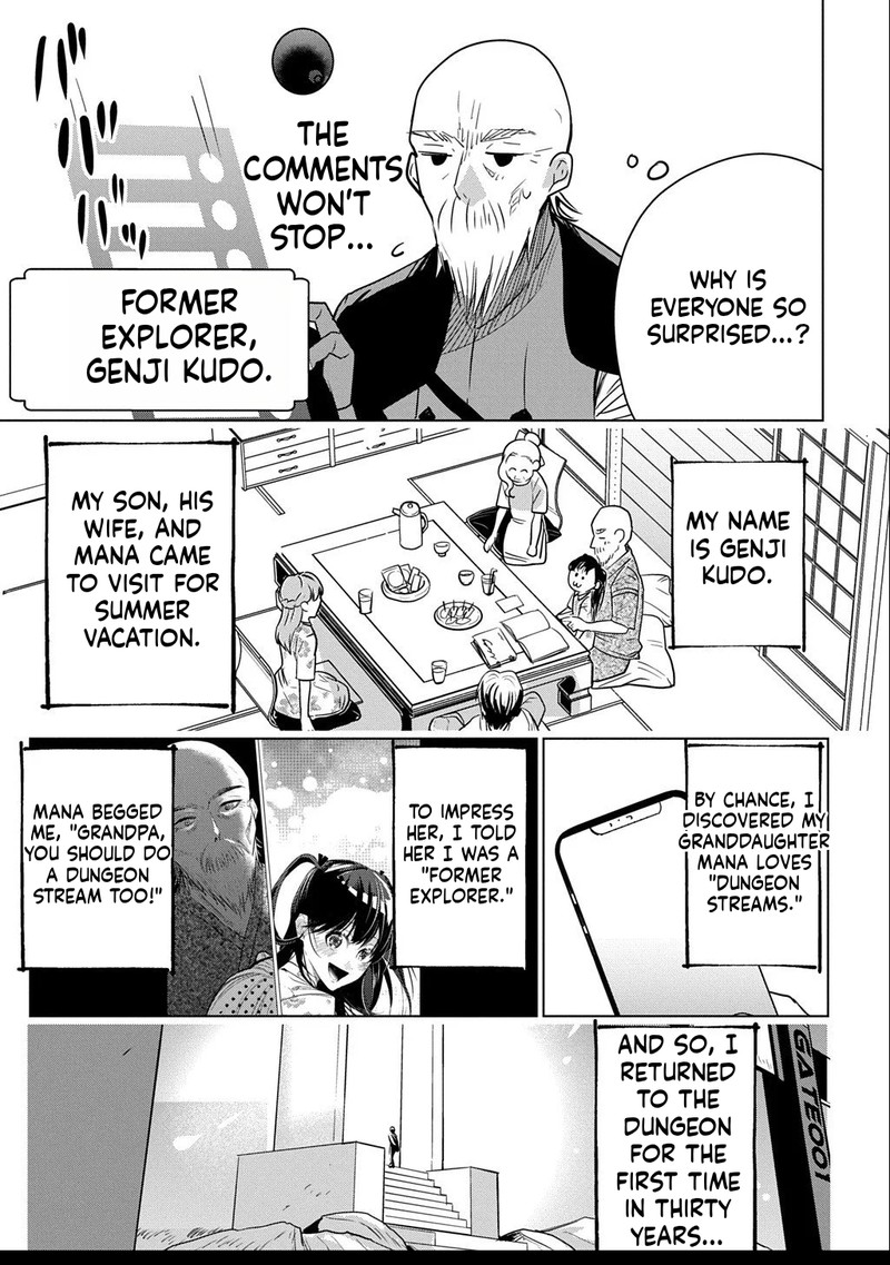 Moto Tansakusha No OjIIchan Mago Ni Segama Rete Dungeon Haishin Wo Hajimeta N Ja Ga Naze Ka Bazuri Ottawai 2a 4