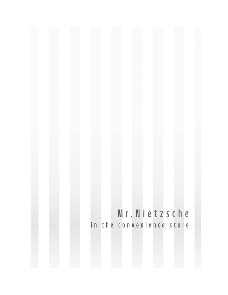 Nietzsche Sensei Konbini Ni Satori Sedai No Shinjin Ga Maiorita 71 10