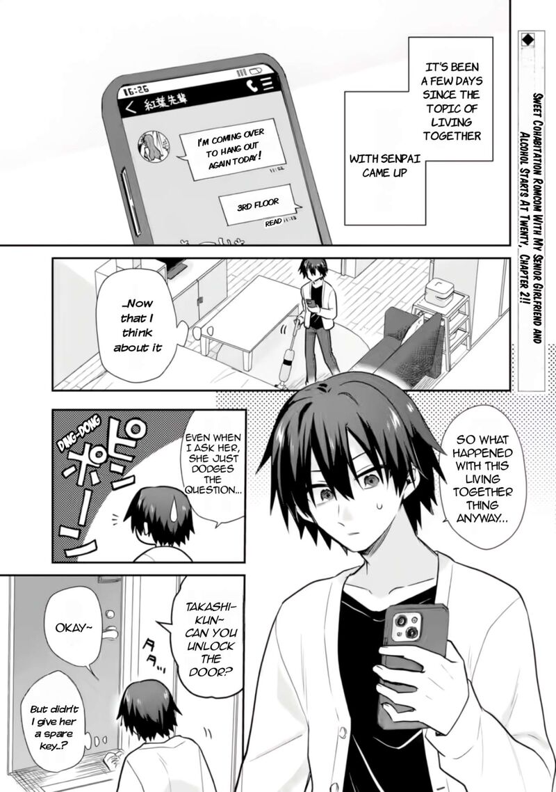 Osake To Senpai Kanojo To No Amaama Doukyo Lovecome Wa Nijuusai Ni Natte Kara 2 2