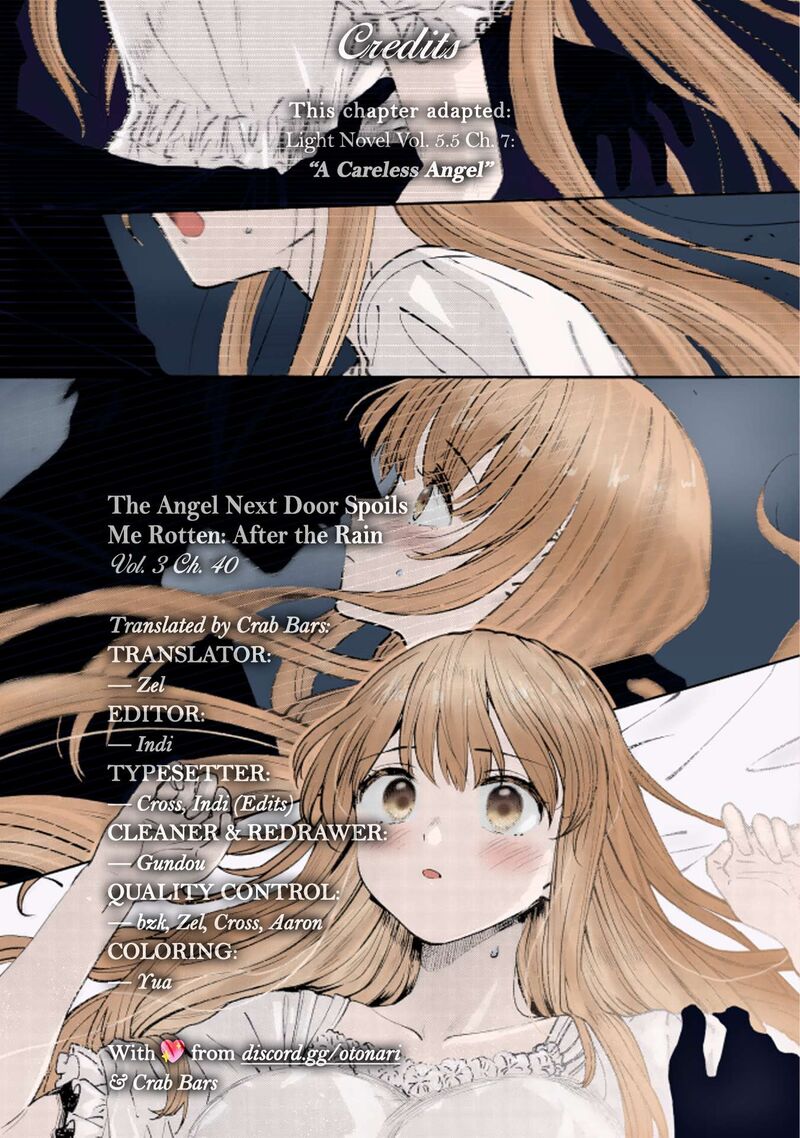 Otonari No Tenshi Sama Ni Itsunomanika Dame Ningen Ni Sareteita Ken After The Rain 40 13