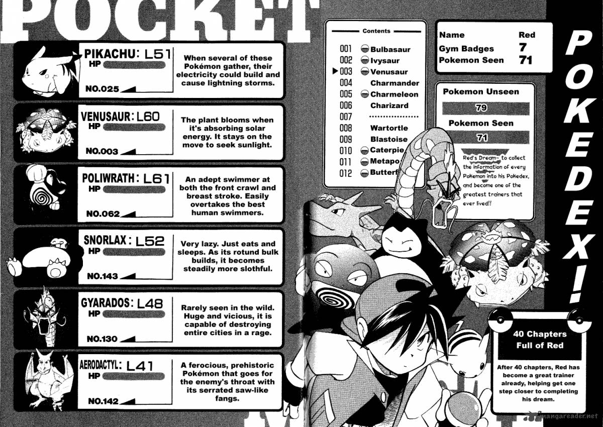 Pokemon Adventures 40 40