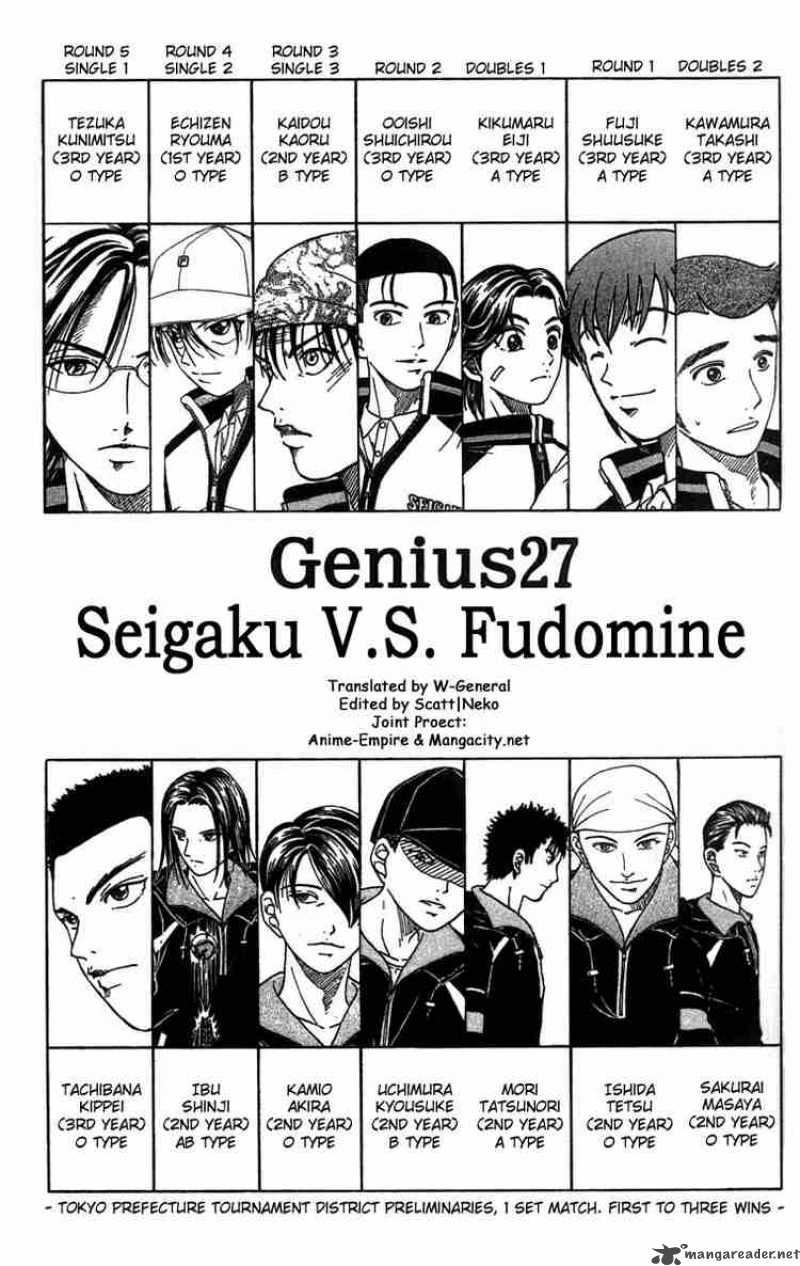 Prince Of Tennis 27 1