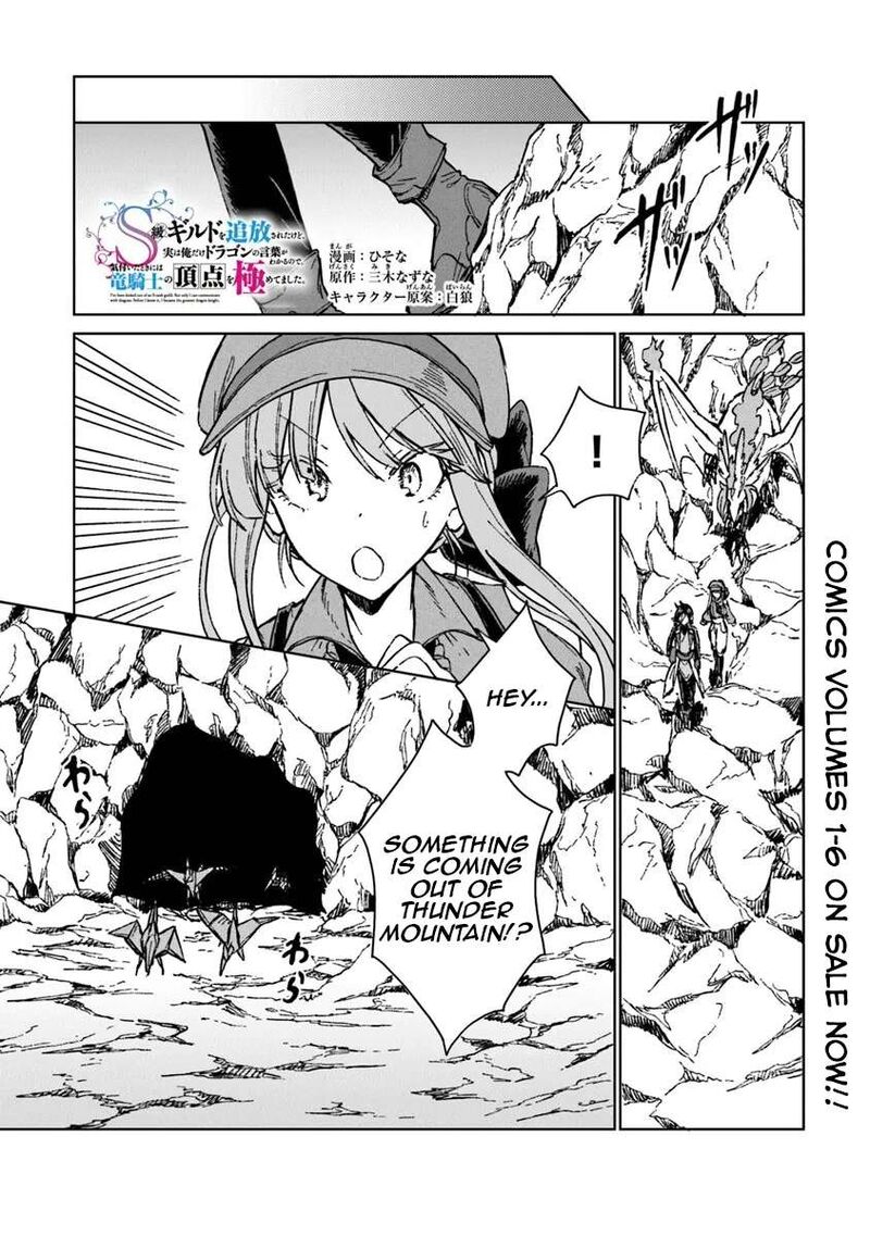 S Kyuu Guild Wo Tsuihousareta Kedo Jitsu Wa Ore Dake Dragon No Kotoba Ga Wakaru No De Kidzuita Toki Ni Wa Ryuu Kishi No Chouten Wo Kiwametemashita 40 2