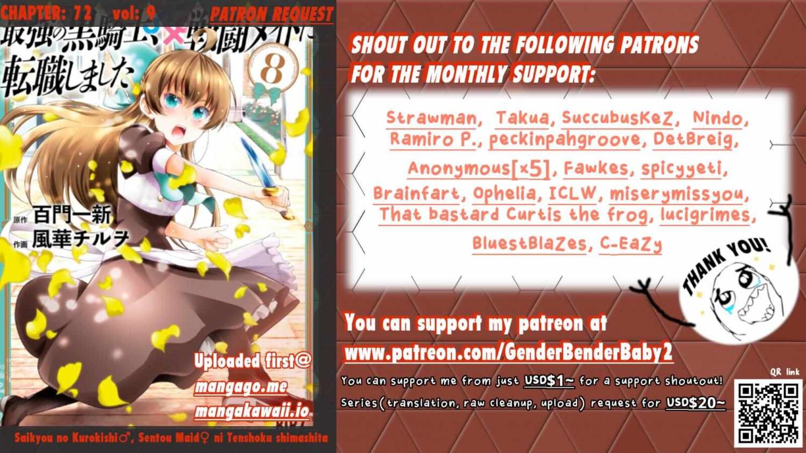 Saikyou No Kurokishi Sentou Maid Ni Tenshoku Shimashita 72 1