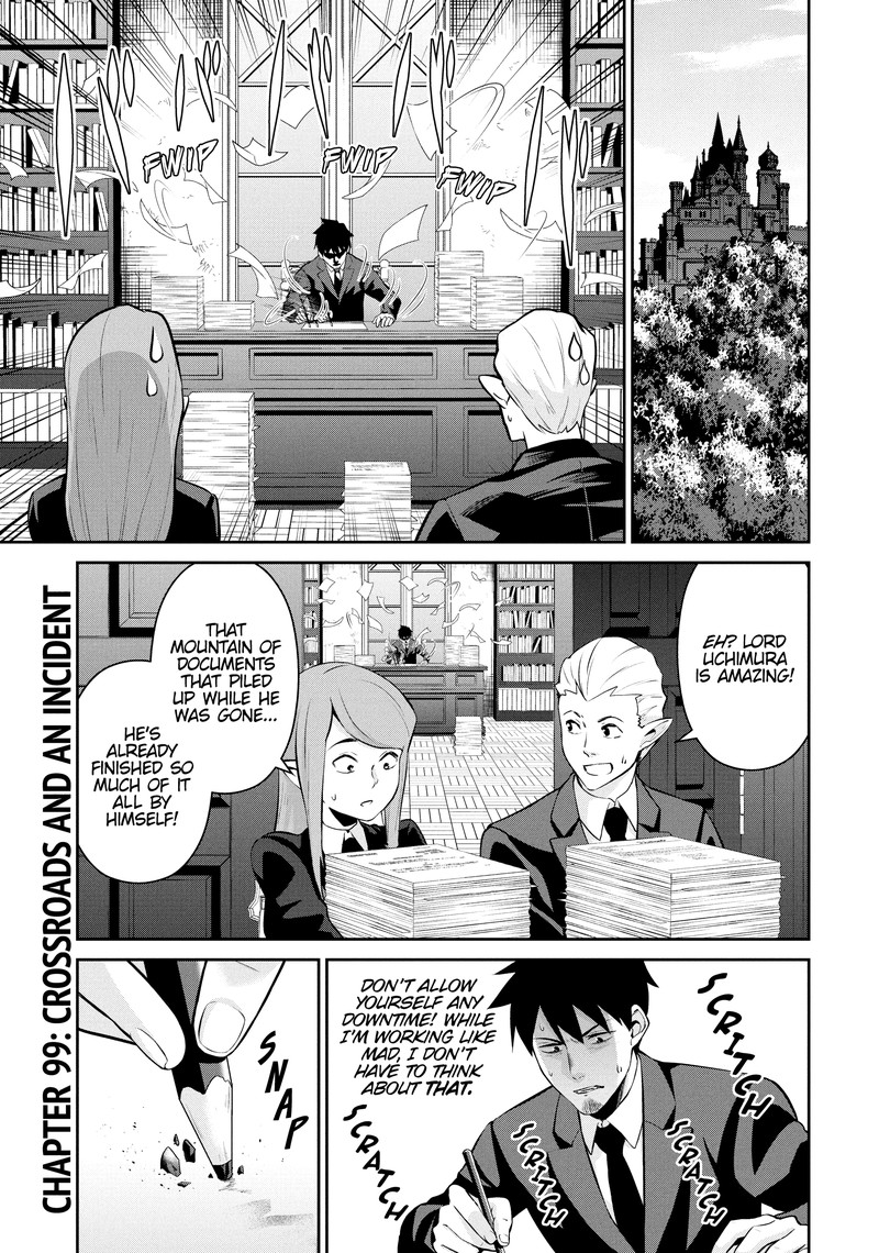 Salaryman Ga Isekai Ni Ittara Shitennou Ni Natta Hanashi 99 1