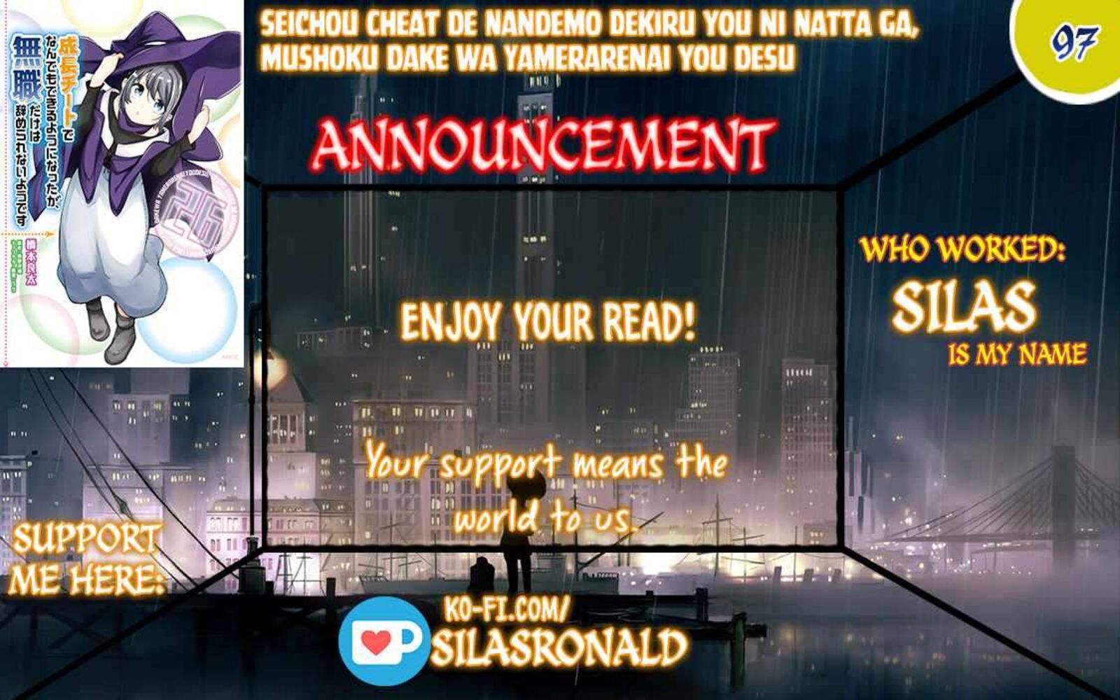 Seichou Cheat De Nandemo Dekiru You Ni Natta Ga Mushoku Dake Wa Yamerarenai You Desu 97 1