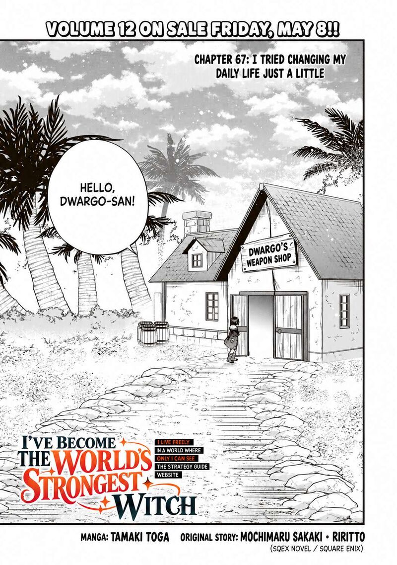 Sekai Saikyou No Majo Hajimemashita Watashidake Kouryaku Saito Wo Mireru Sekai De Jiyuu Ni Ikimasu 67 2