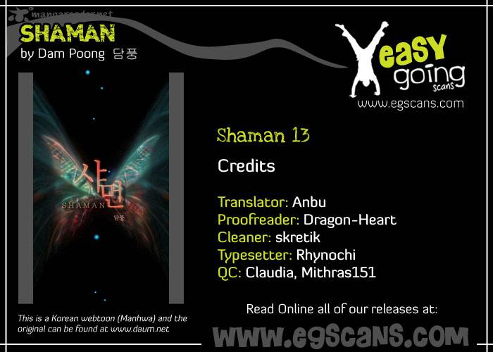 Shaman 13 1