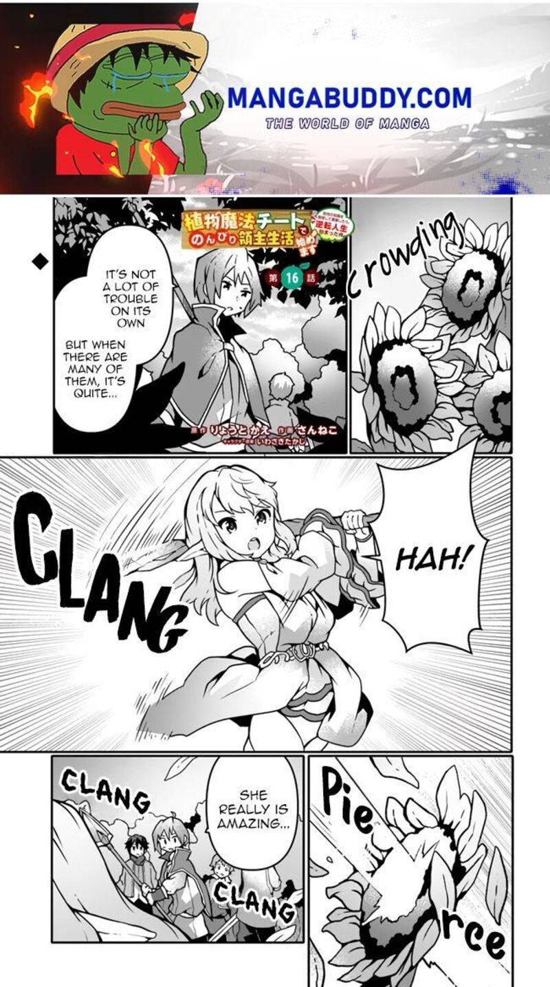 Shokubutsu Mahou Cheat De Nonbiri Ryoushu Seikatsu Hajimemasu Zense No Chishiki O Kushi Shite Nougyou Shitara Gyakuten Jinsei Hajimatta Ken 16 1