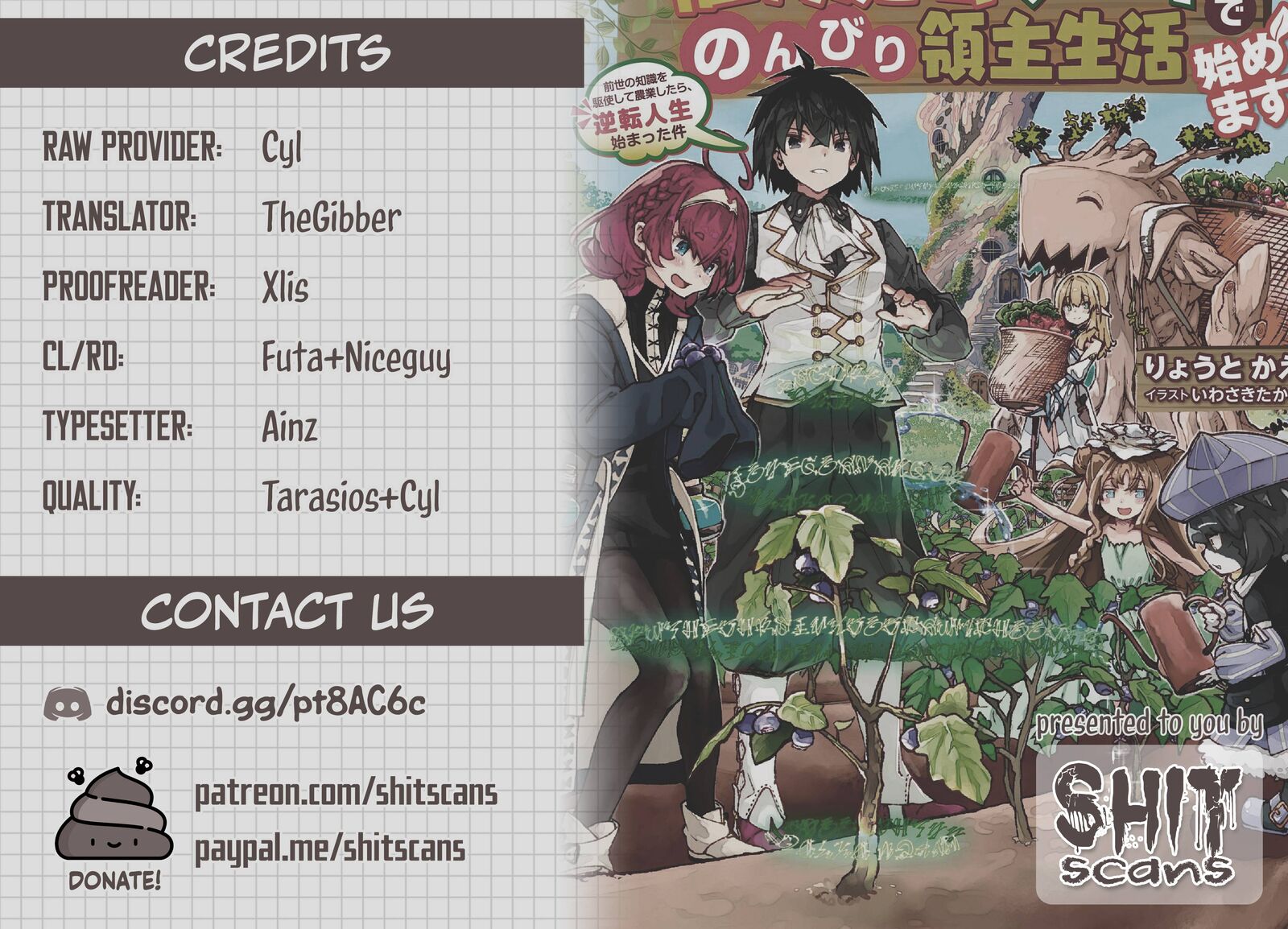 Shokubutsu Mahou Cheat De Nonbiri Ryoushu Seikatsu Hajimemasu Zense No Chishiki O Kushi Shite Nougyou Shitara Gyakuten Jinsei Hajimatta Ken 20 32