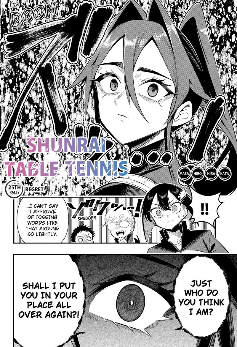 Shunrai Table Tennis 25 2