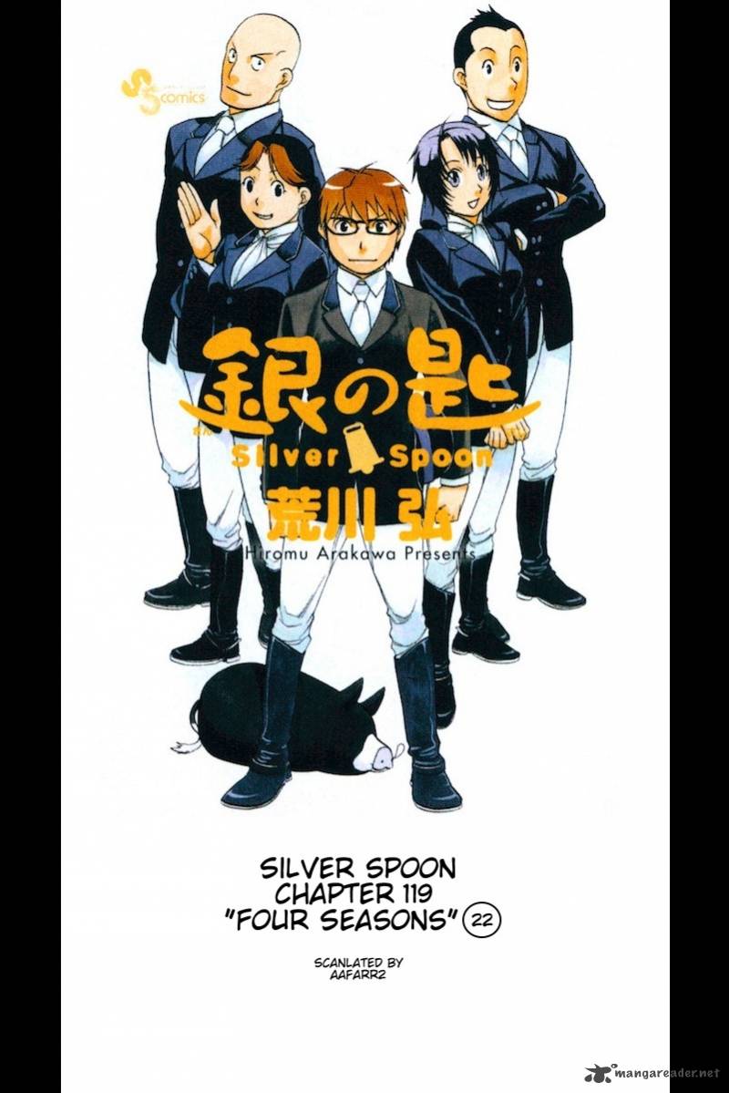 Silver Spoon 119 1